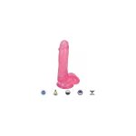 Dildo Con Testículos Slim Stick