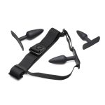 Set 3 Plugs Anales con Arnés XR