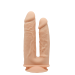 Dildo Vibrador Silexd Doble Penetración Model 19 cm con Mando