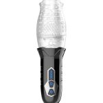 Masturbador con Vibración y Rotación