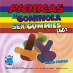 Caja Pitos de Gominola Sabores LGBT 125 gr