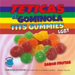 Caja Tetas de Gominola Sabores LGBT con Azúcar 125 gr