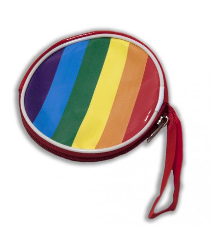 Monedero Redondo Bandera LGTB