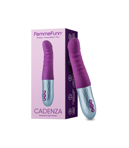 vibrador punto g con empuje femme funn