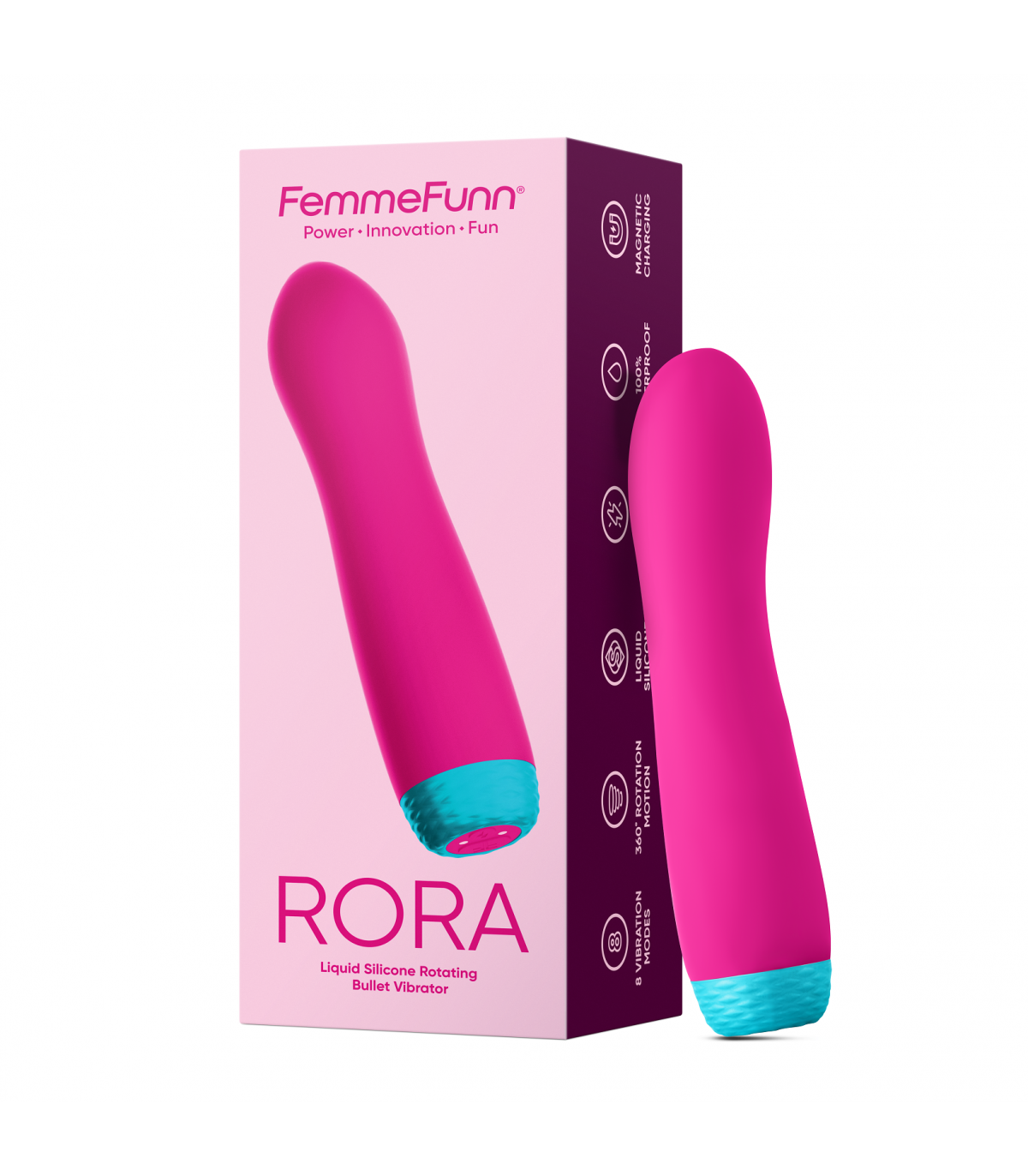 vibrador rotador rora femme funn