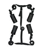 Kit ataduras bondage para cama