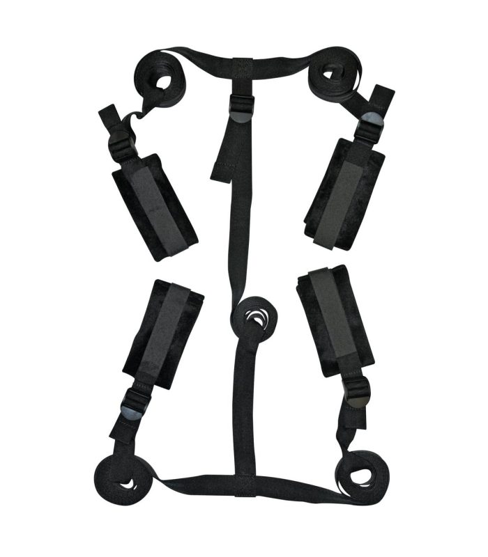 Kit ataduras bondage para cama