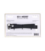 mordaza con forma de labios en color rojo de sex & mischief