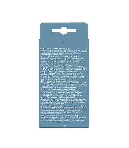 preservativos ajuste ceñido ritex