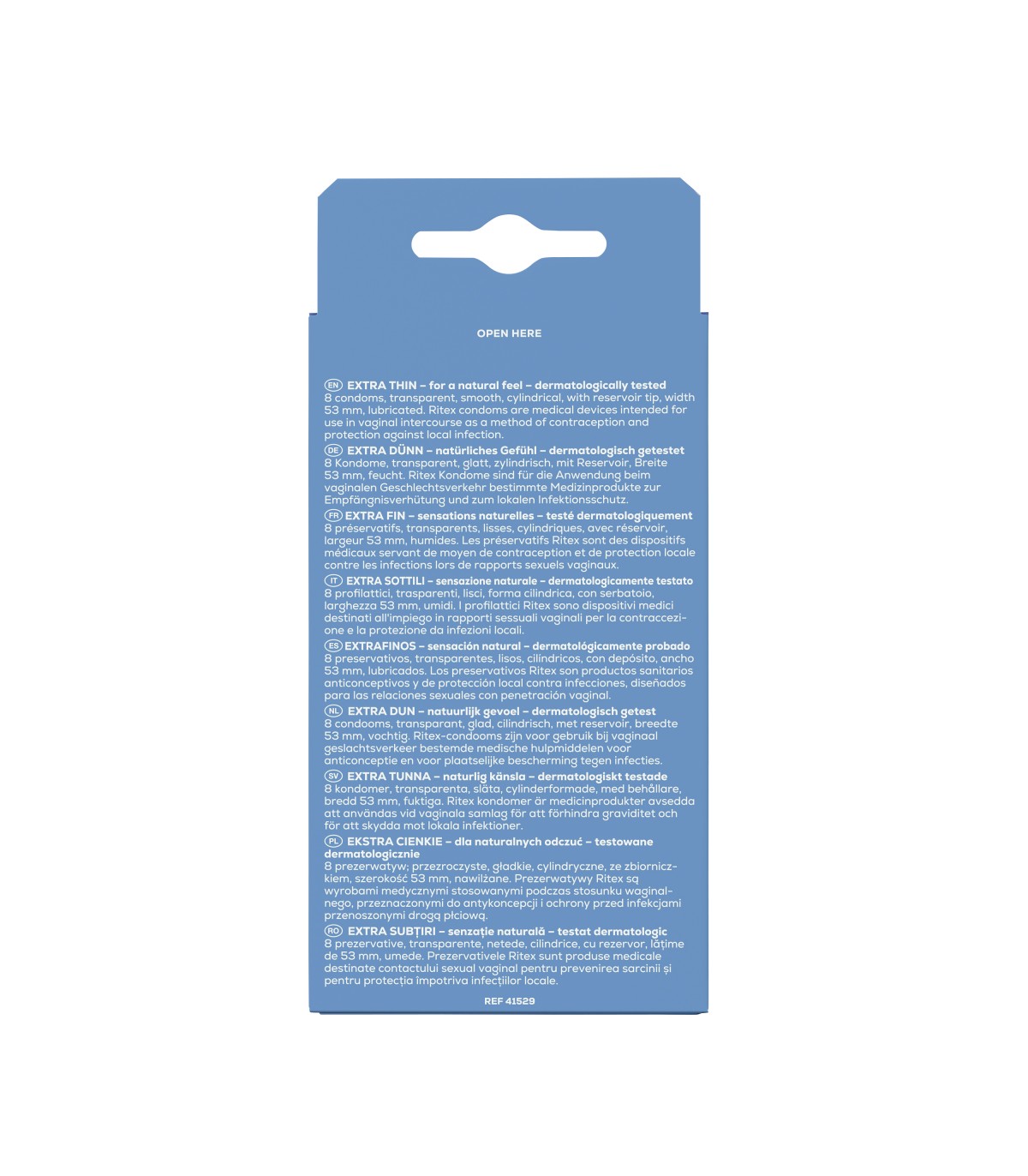 preservativos extra finos ritex