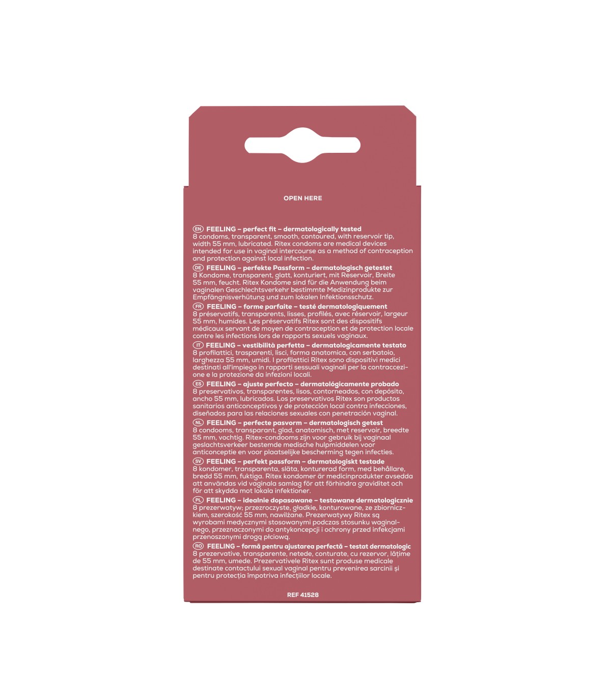 preservativos ritex feeling ajuste perfecto