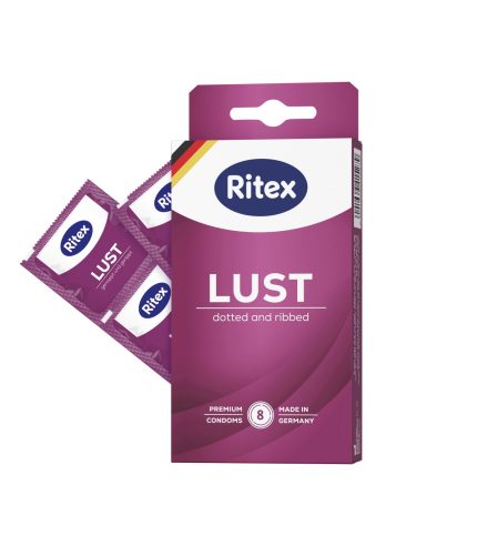 preservativos texturizados ritex lust