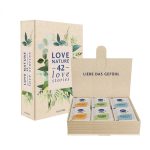 caja de 42 unidades de preservativos pro nature love stories ritex