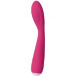 estimulador punto g y clitoris iris en color fucsia