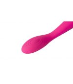 estimulador punto g y clitoris iris en color fucsia