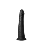 dildo realista de silicona en color negro de la marca kiiroo compatible con keon