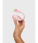 huevo vibrador para parejas Spot en color rosa, control mediante app y luces led