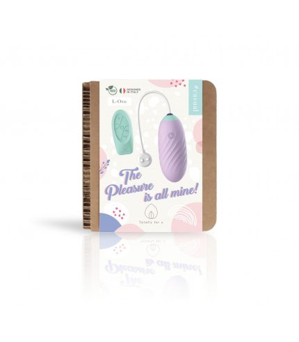 huevo vibrador L-Ovo con mando a distancia para utilizar en pareja
