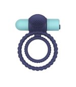 anillo con vibración Triología para pene con bala vibradora