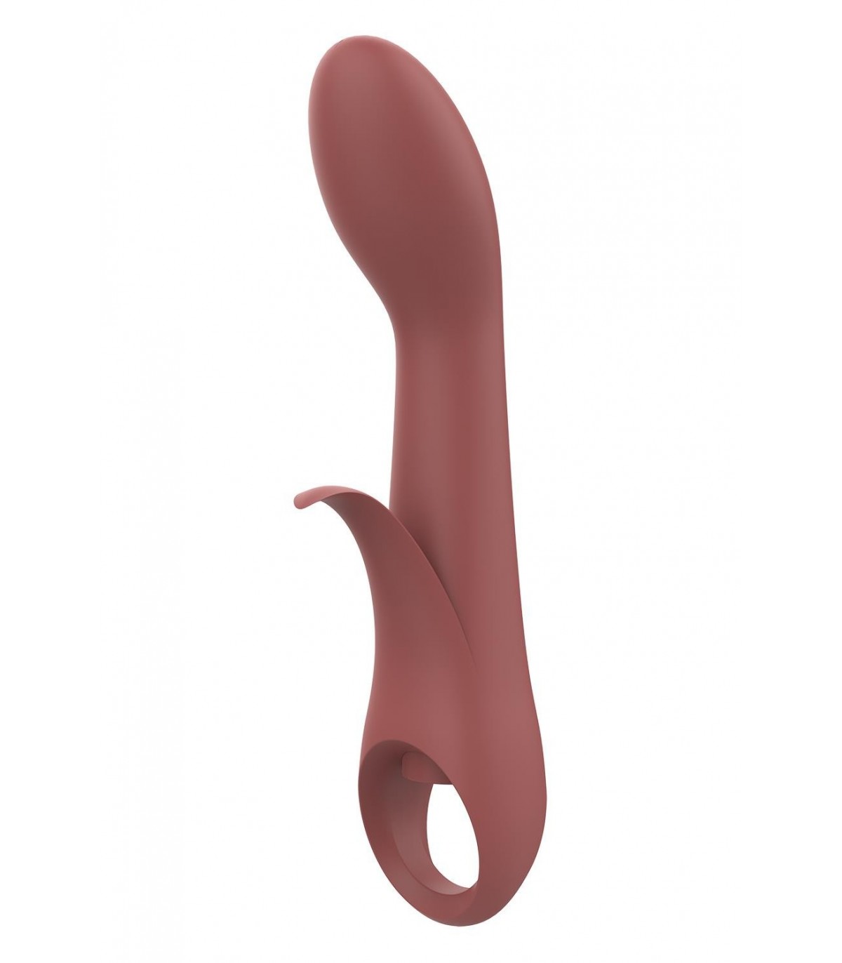 nude-sierra-g-spot-duo-vibrator vibrador conejito Sierra, estimulación simultánea de clítoris y punto g