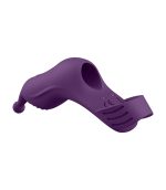 vibrador para el dedo Bionico. estimulacion clitoris, pezones... en color morado