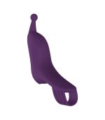 vibrador para el dedo Bionico. estimulacion clitoris, pezones... en color morado