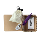 vibrador para el dedo Bionico. estimulacion clitoris, pezones... en color morado