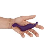 vibrador para el dedo Bionico. estimulacion clitoris, pezones... en color morado